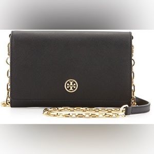 Tory Burch Robinson Chain Wallet Crossbody